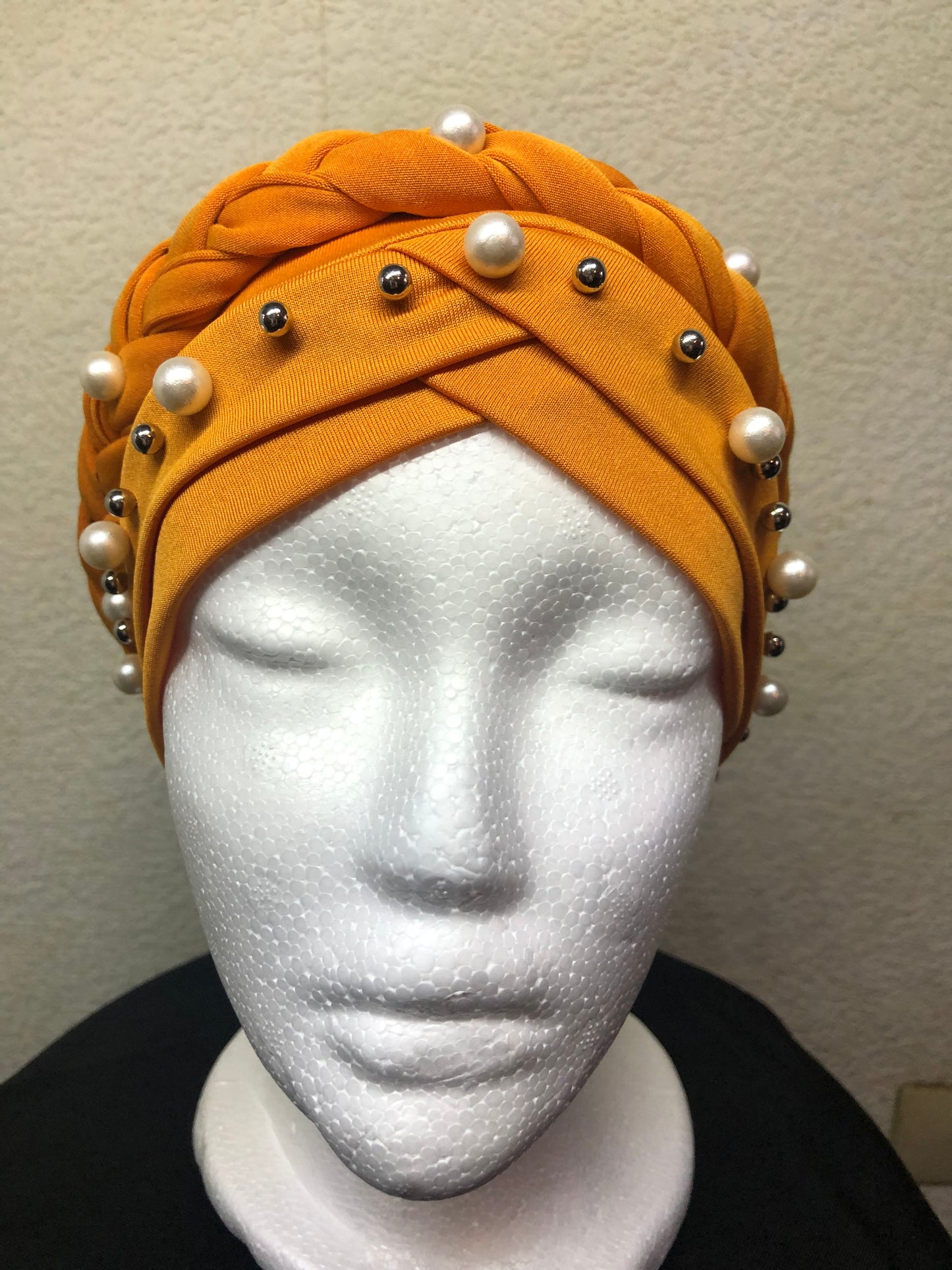 Turban Bonnet perles