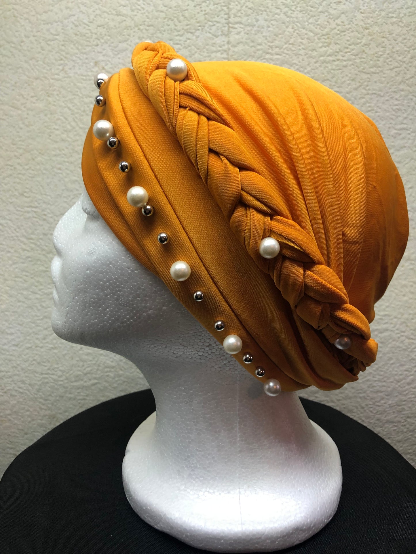 Turban Bonnet perles