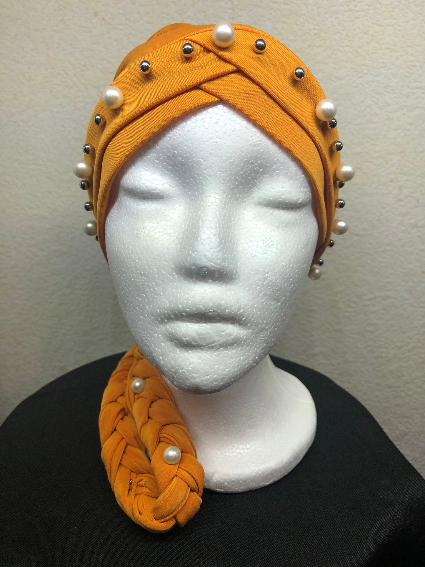 Turban Bonnet perles