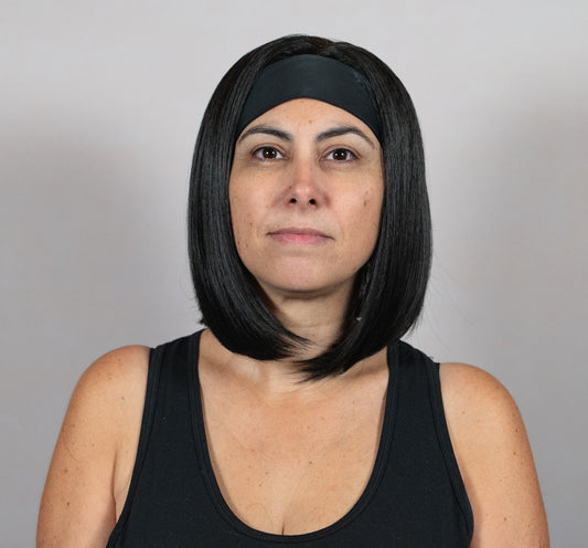 Perruque Bandeau brune