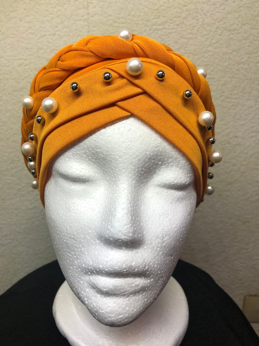 Turban Bonnet perles